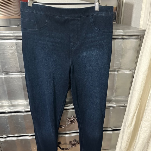 Spanx Jean-ish Leggings Size XL 14/16 - Picture 10 of 11